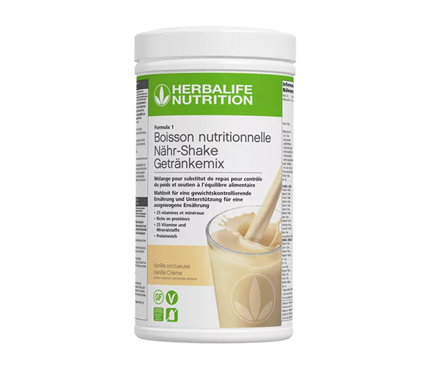 Herbalife Formula 1 Boisson nutritionnelle Vanille onctueuse 550g 