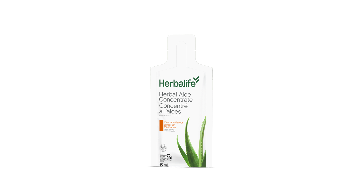 Herbal Aloe Concentrate Mandarin 30 Packets | Herbalife Canada