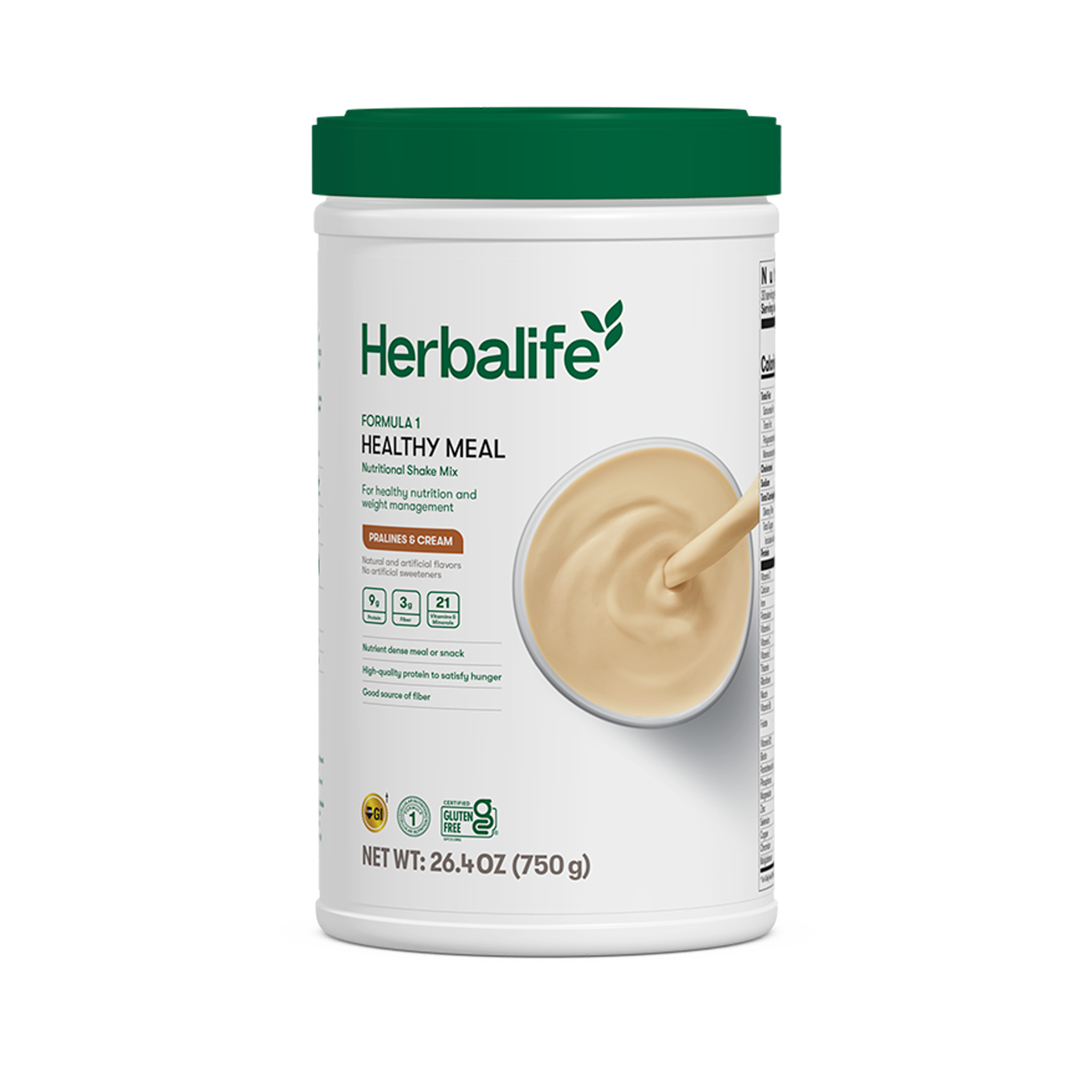 Formula 1 Healthy Meal Nutritional Shake Mix Pralines & Cream 750g