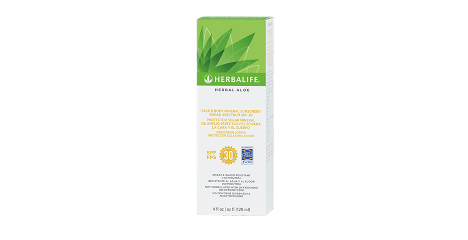 Herbal Aloe Face & Body Mineral Sunscreen Broad Spectrum SPF 30