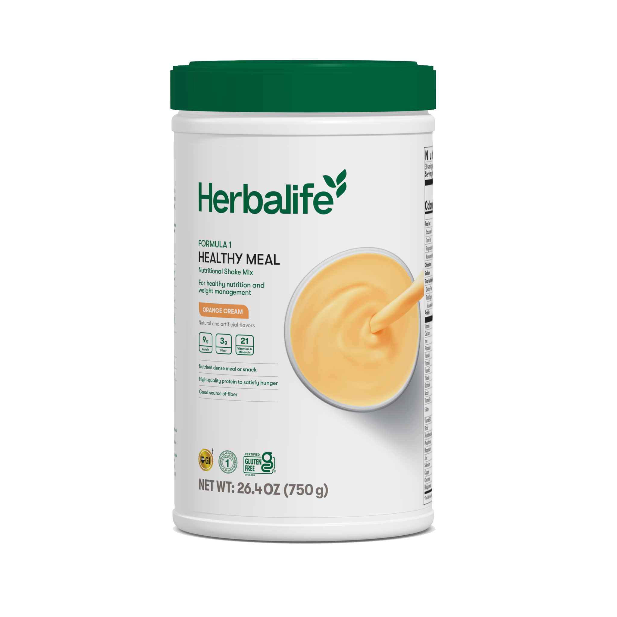 Formula 1 Healthy Meal Nutritional Shake Mix Orange Cream 750g
