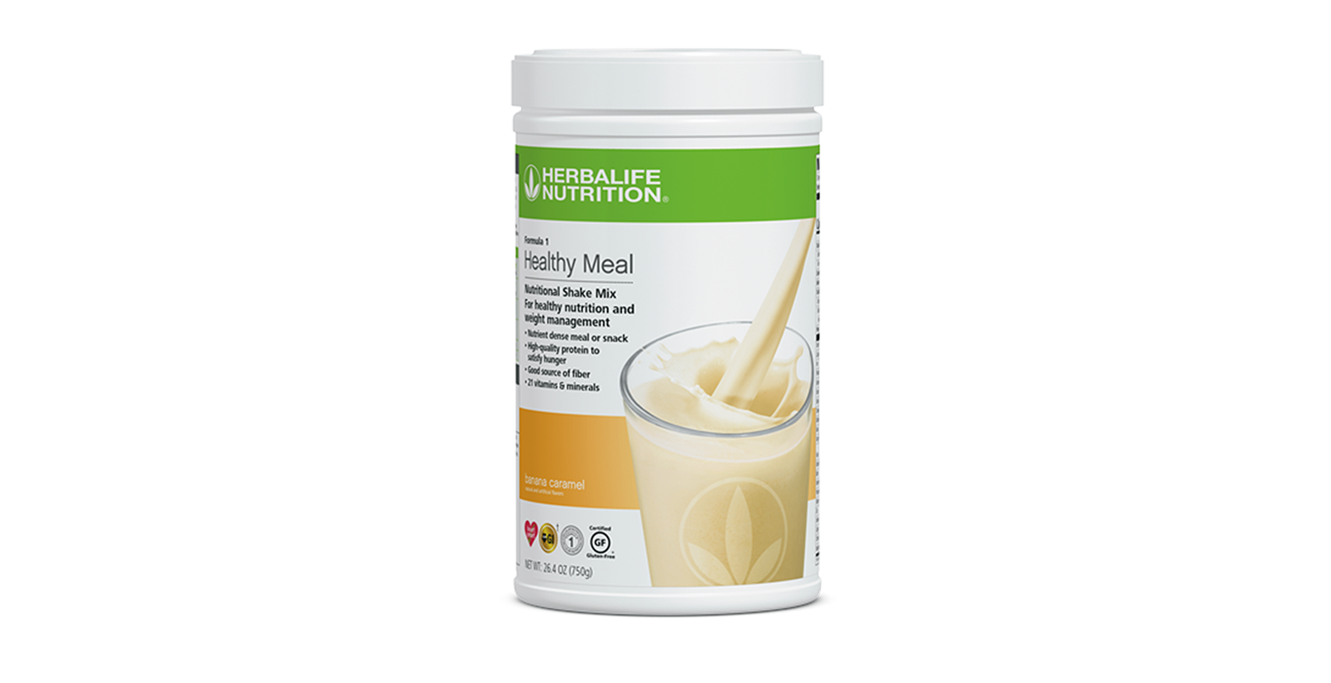 Formula 1 Healthy Meal Nutritional Shake Mix Banana Caramel 750g