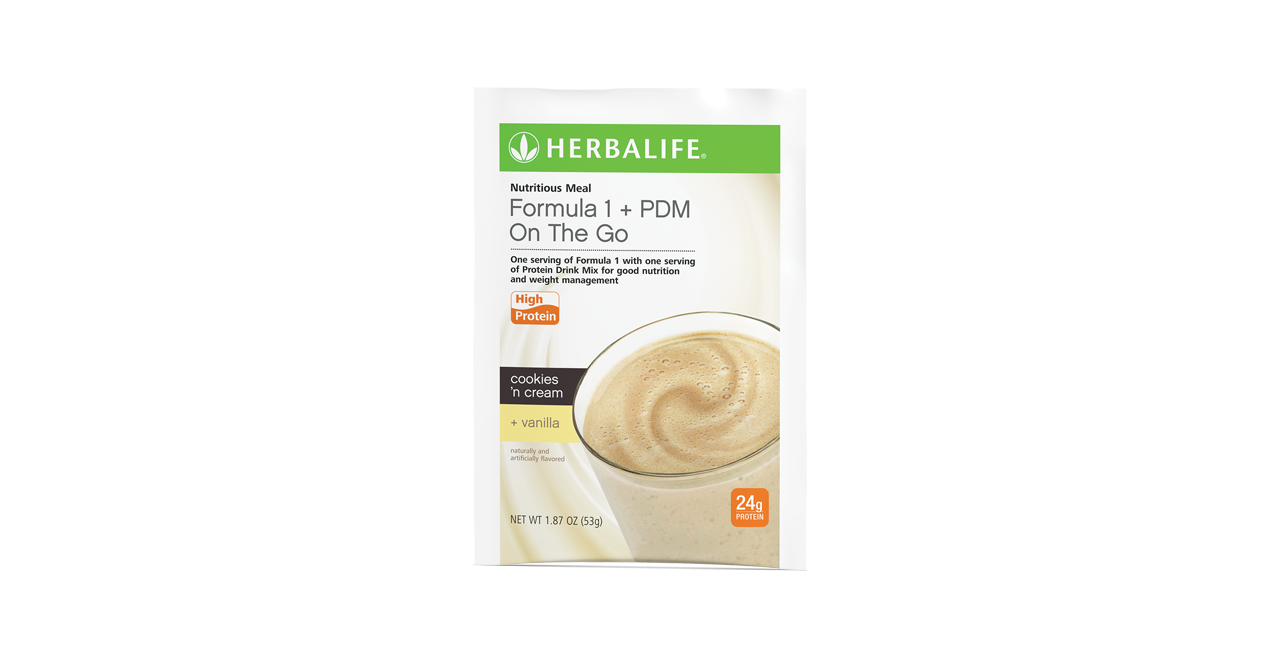Formula 1 + PDM On The Go Packets, 24 g of Protein Per Serving