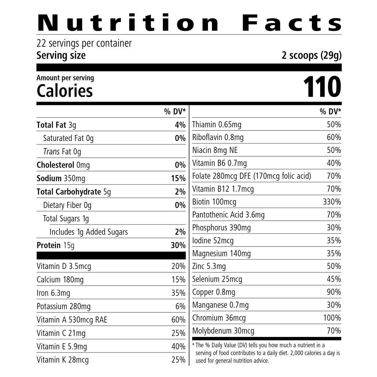 Protein Drink Mix