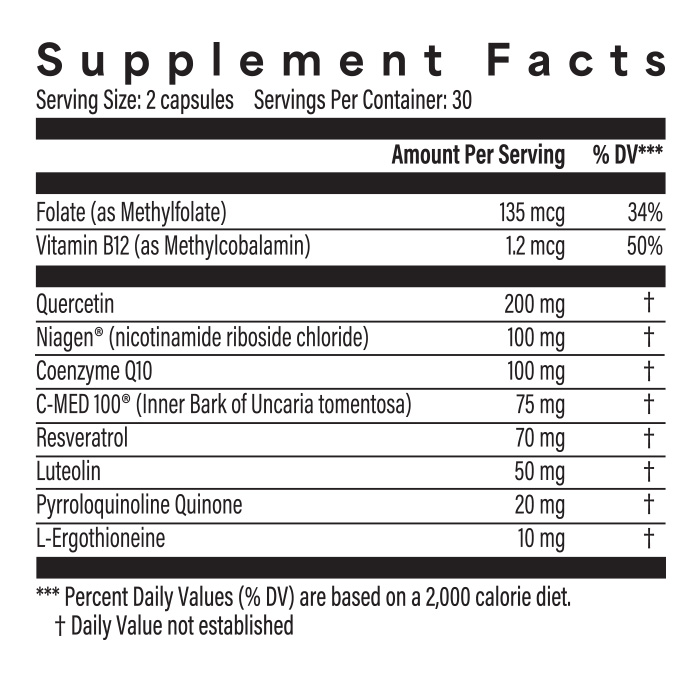 Life I/O Baseline nutritional facts