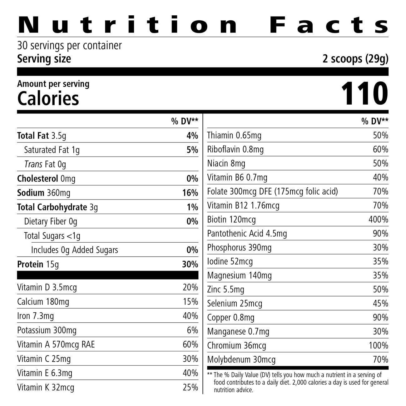Protein Drink Mix