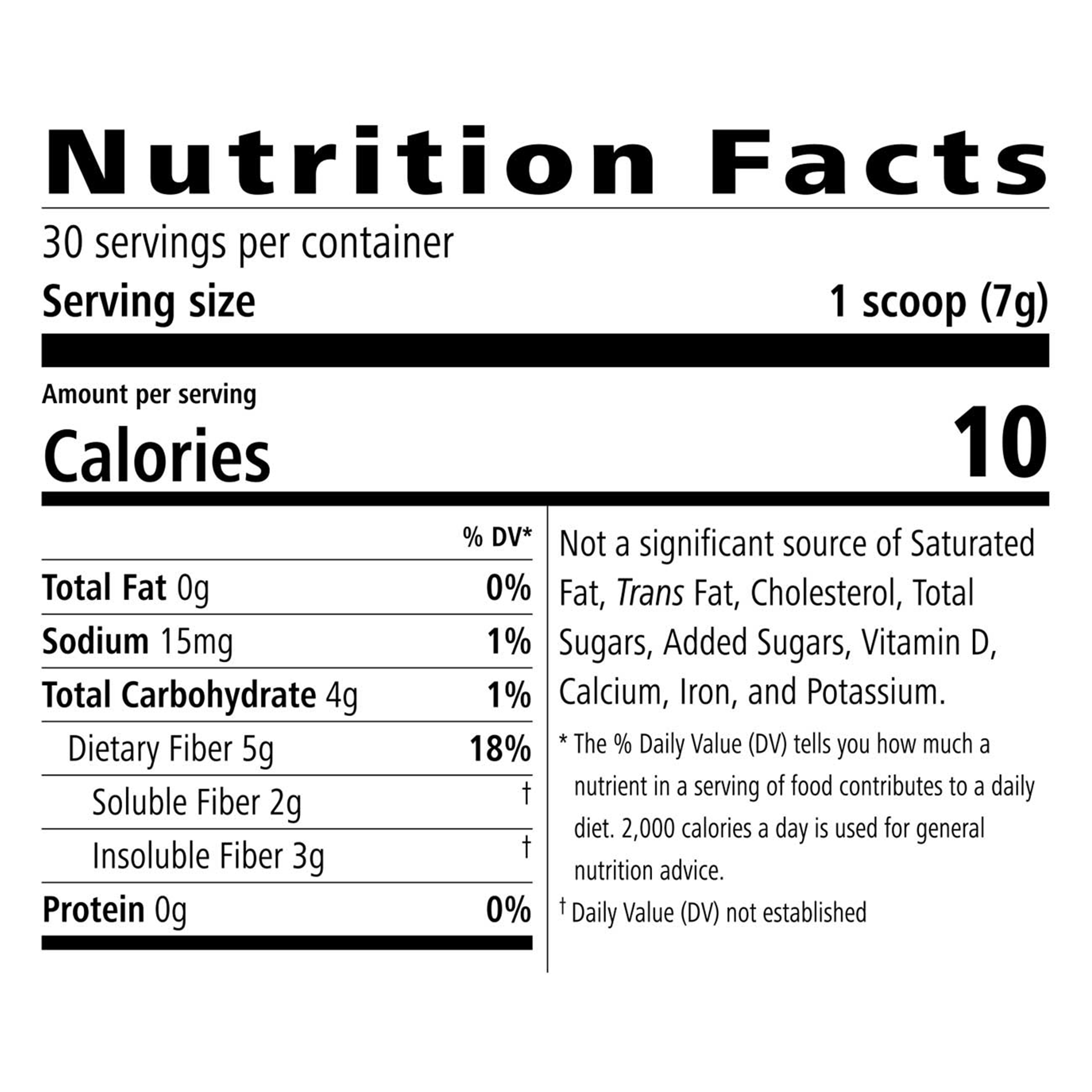 Nutrition Facts