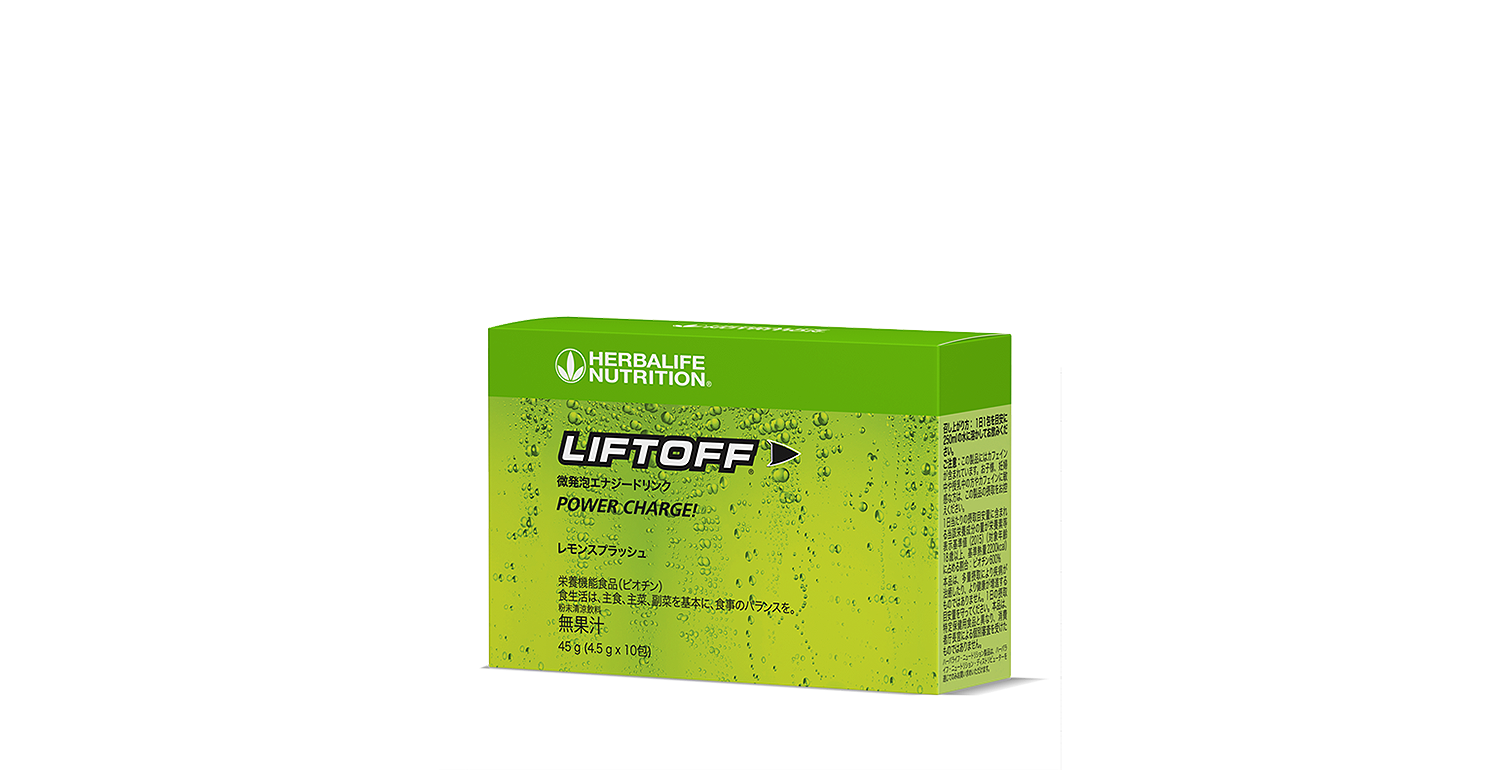 Liftoff Lemon Splash 4 5g X 10 Sashet | Herbalife Japan