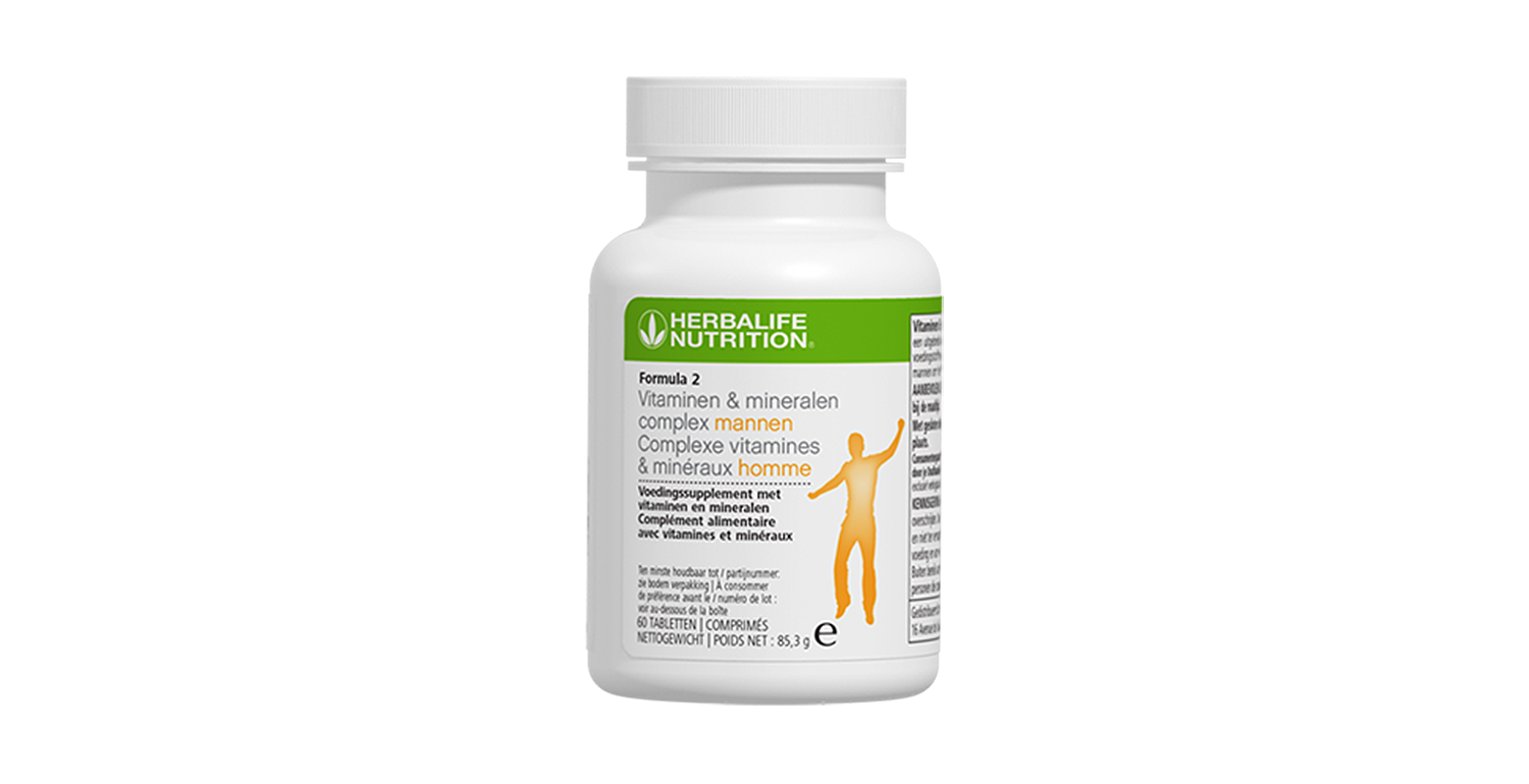 Formula 2 Vitaminen & Mineralen Complex Mannen