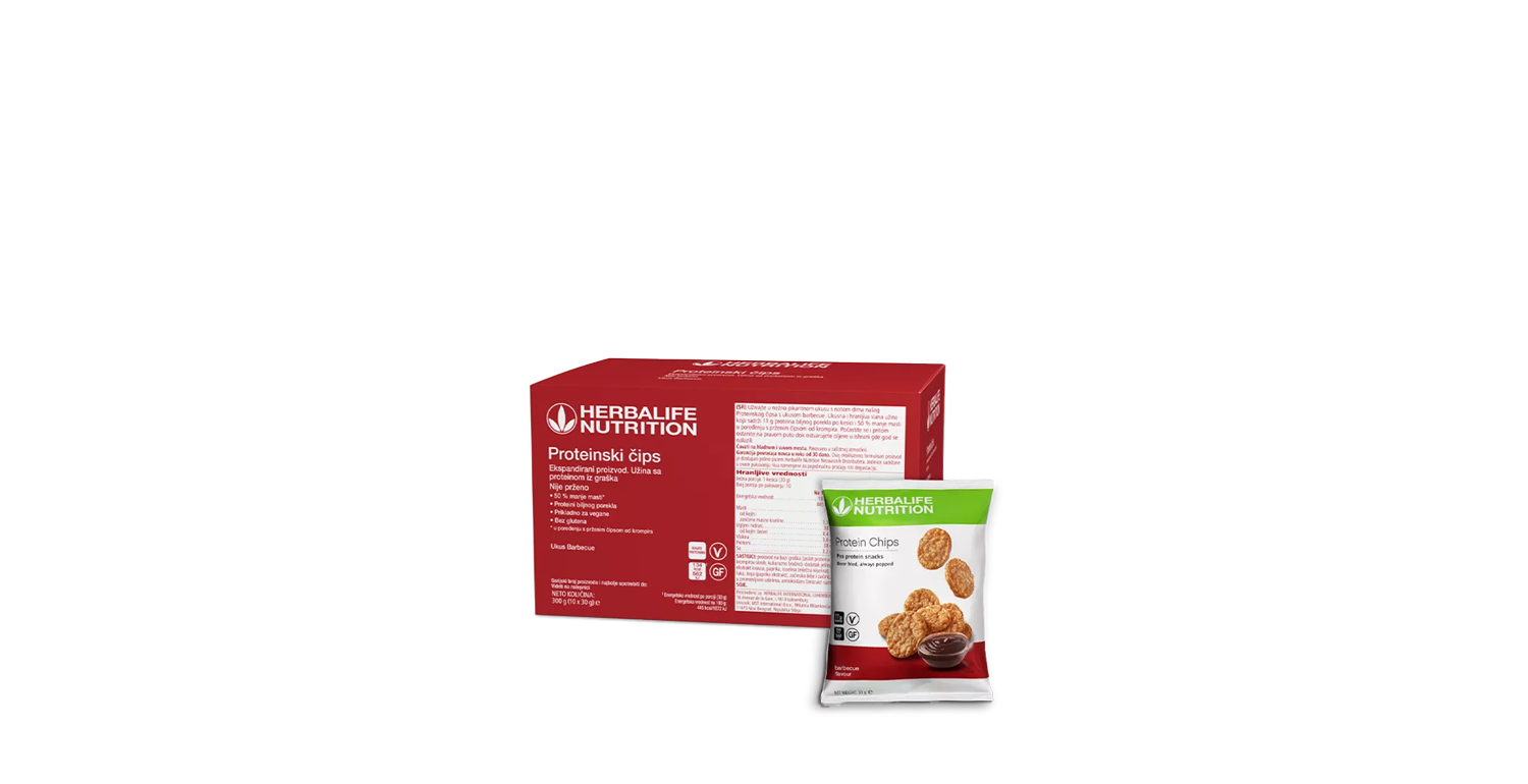 Herbalife Proteinski čips s okusom barbecue