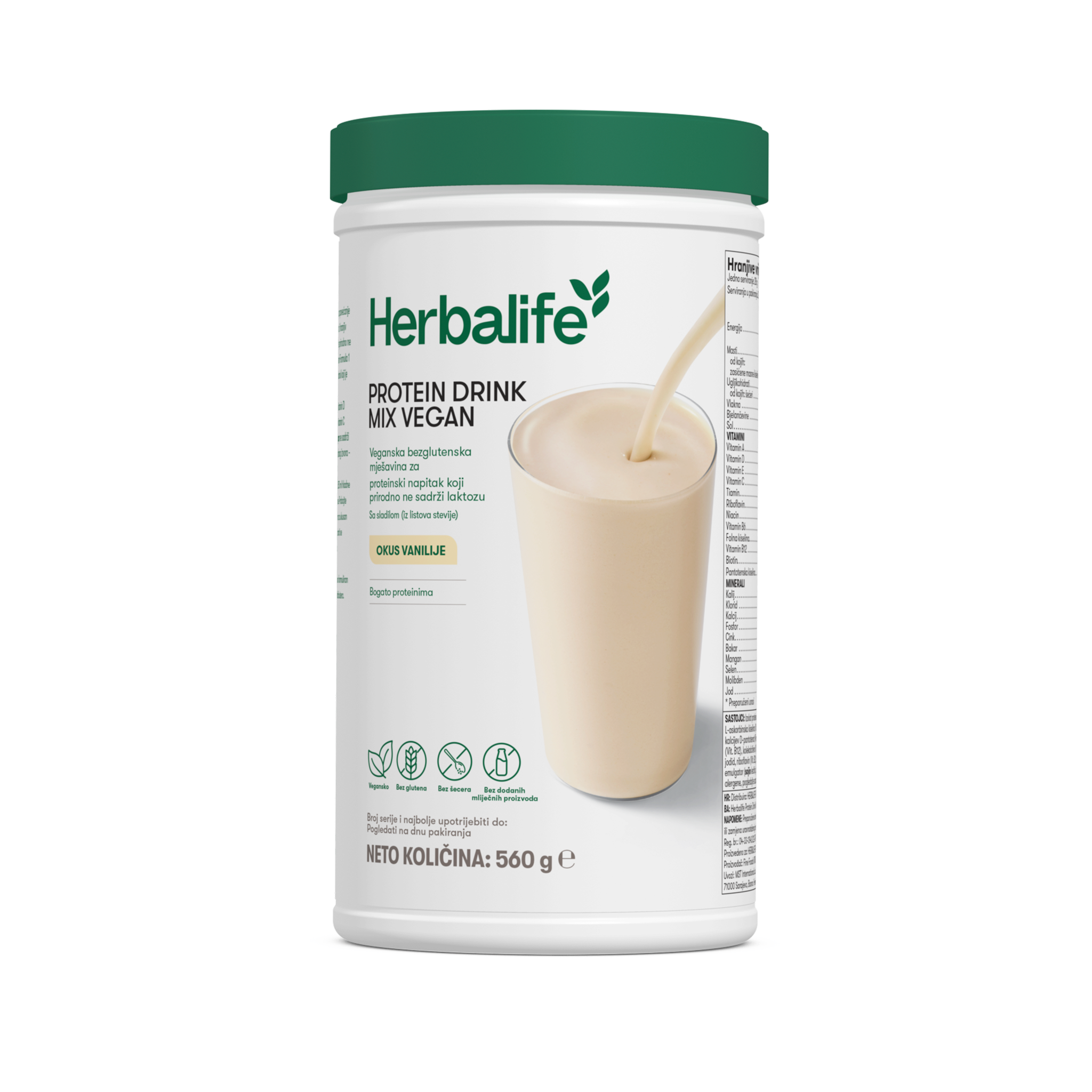 Herbalife Protein Drink Mix Vegan