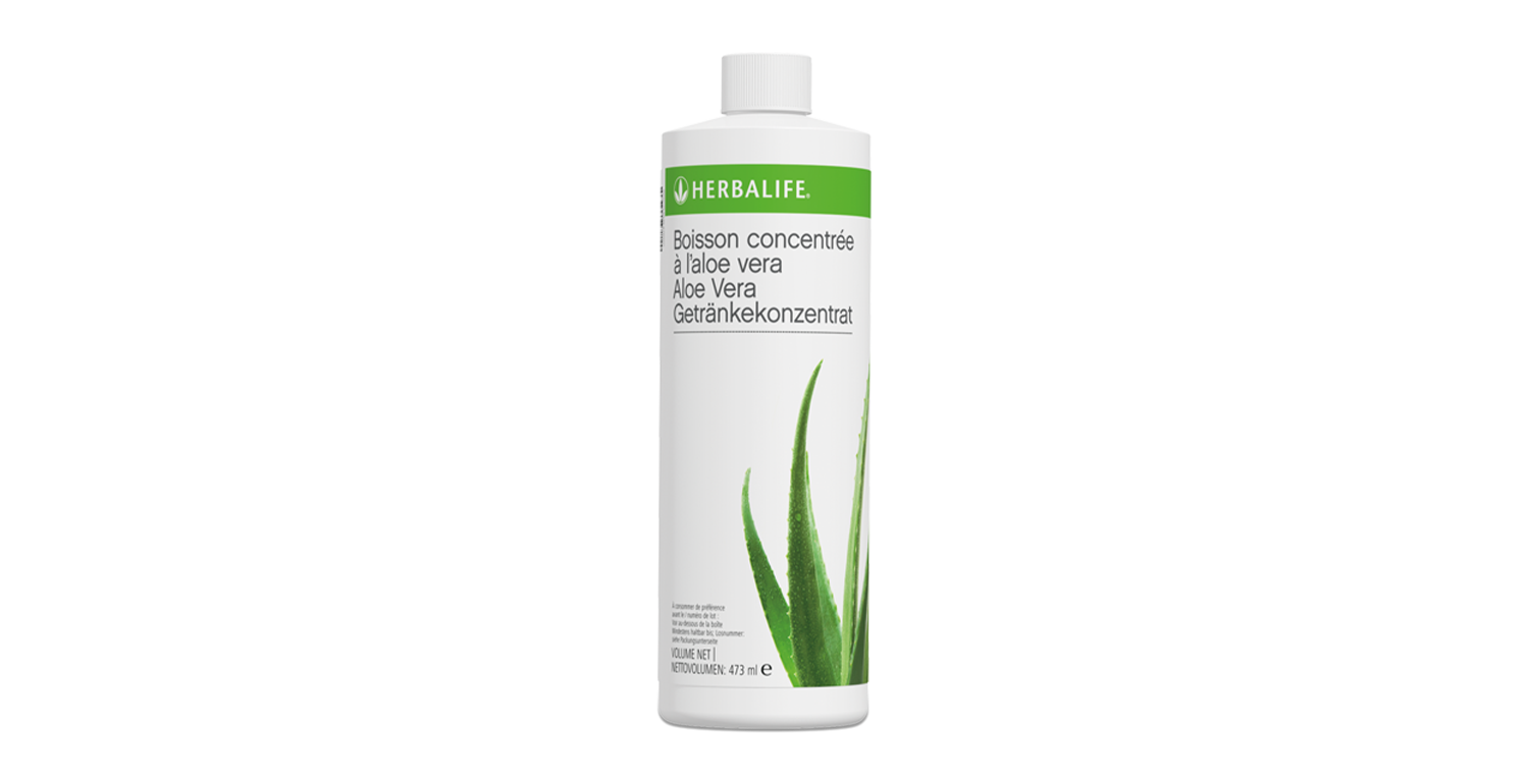 Boisson concentrée à l'aloe vera