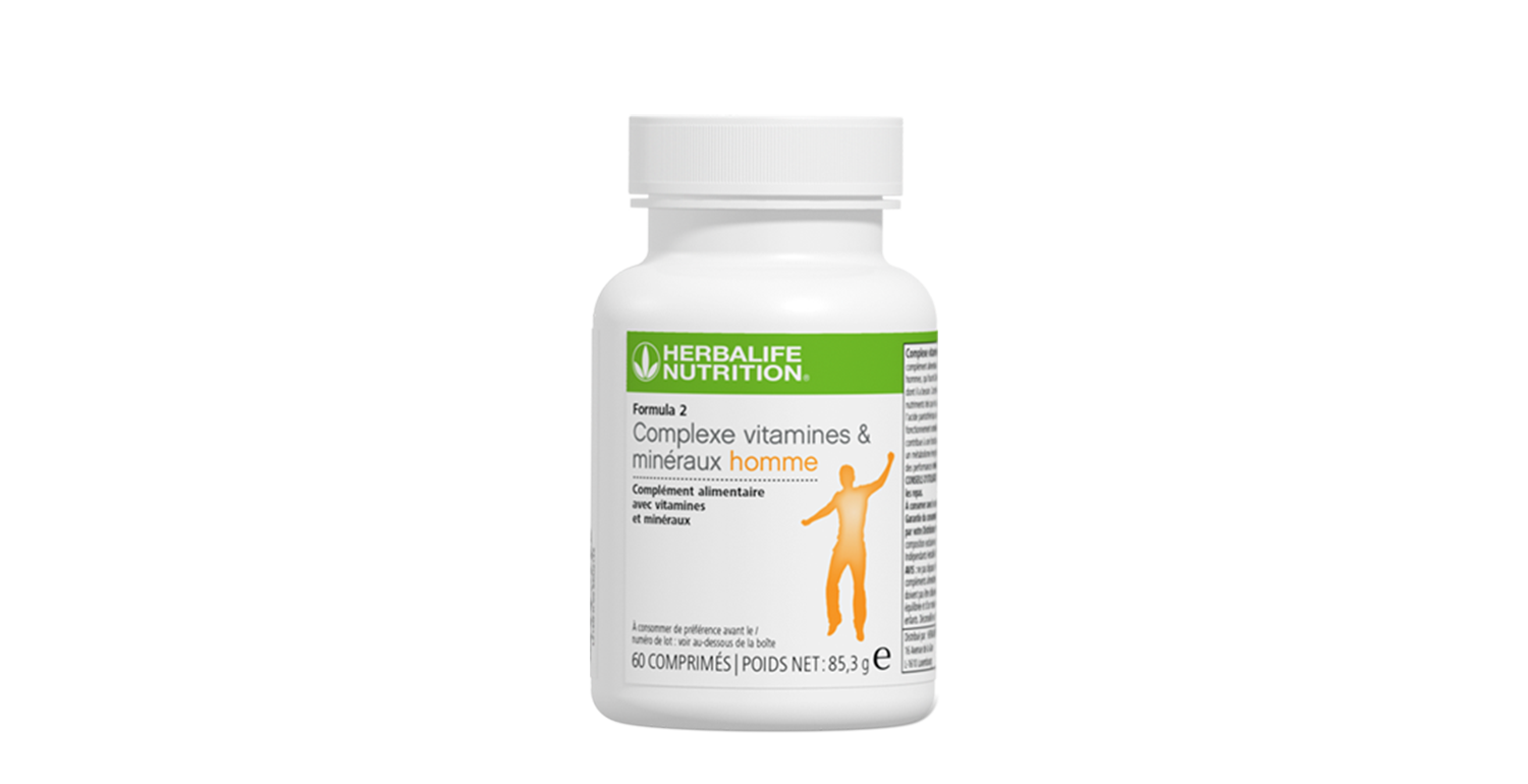 Formula 2 Complexe vitamines & minéraux homme