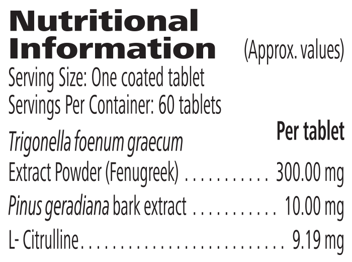 Herbalife Male Factor + Nutritional Information