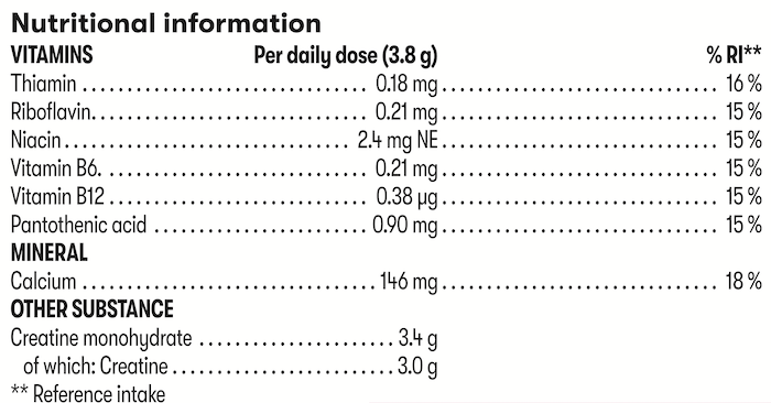 Nutritional Information