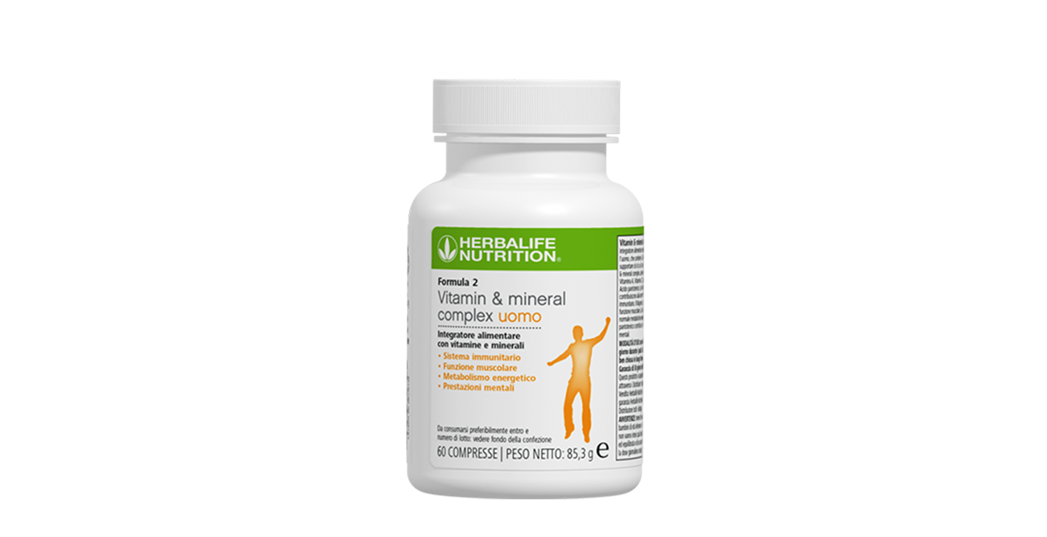 Formula 2 Vitamin & Mineral Complex Uomo