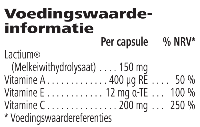 Herbalife24® Restore Voedingswaarde-informatie