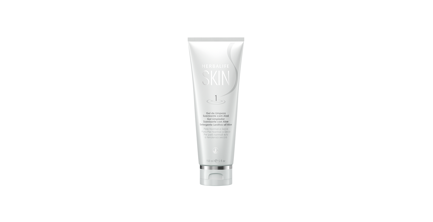 Gel Limpiador Suavizante con Aloe de Herbalife SKIN