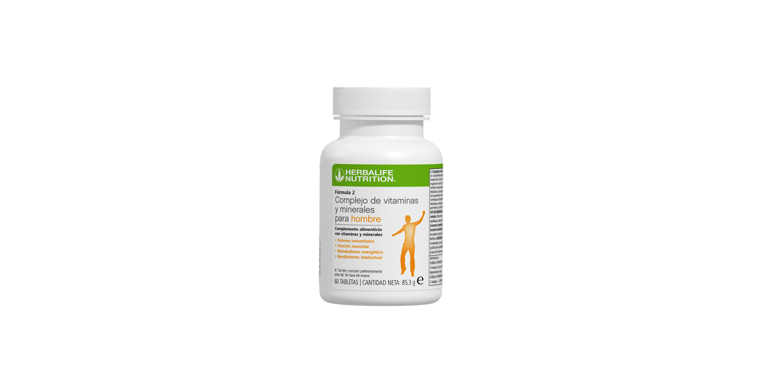 ​​Fórmula 2 Complejo de vitaminas y minerales para hombre​