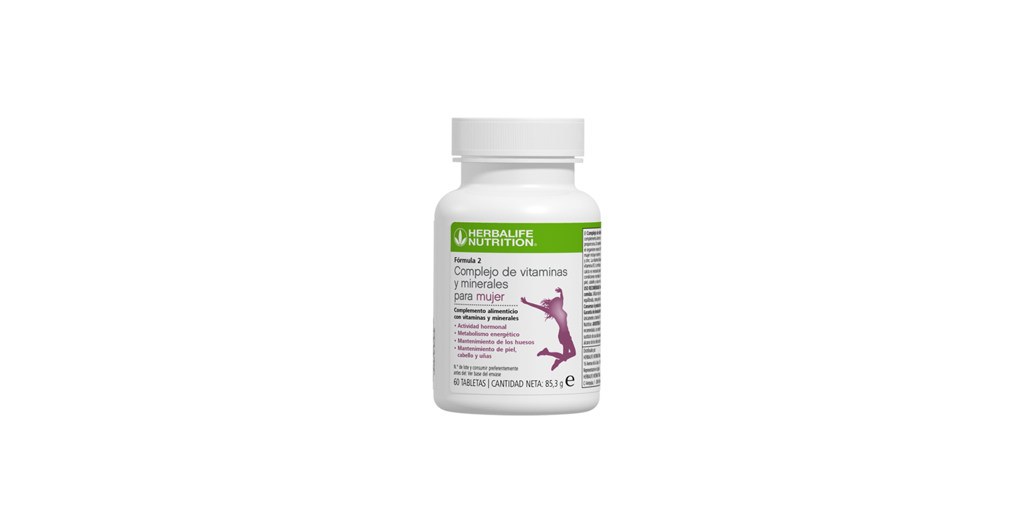 ​​Fórmula 2 Complejo de vitaminas y minerales para mujer​