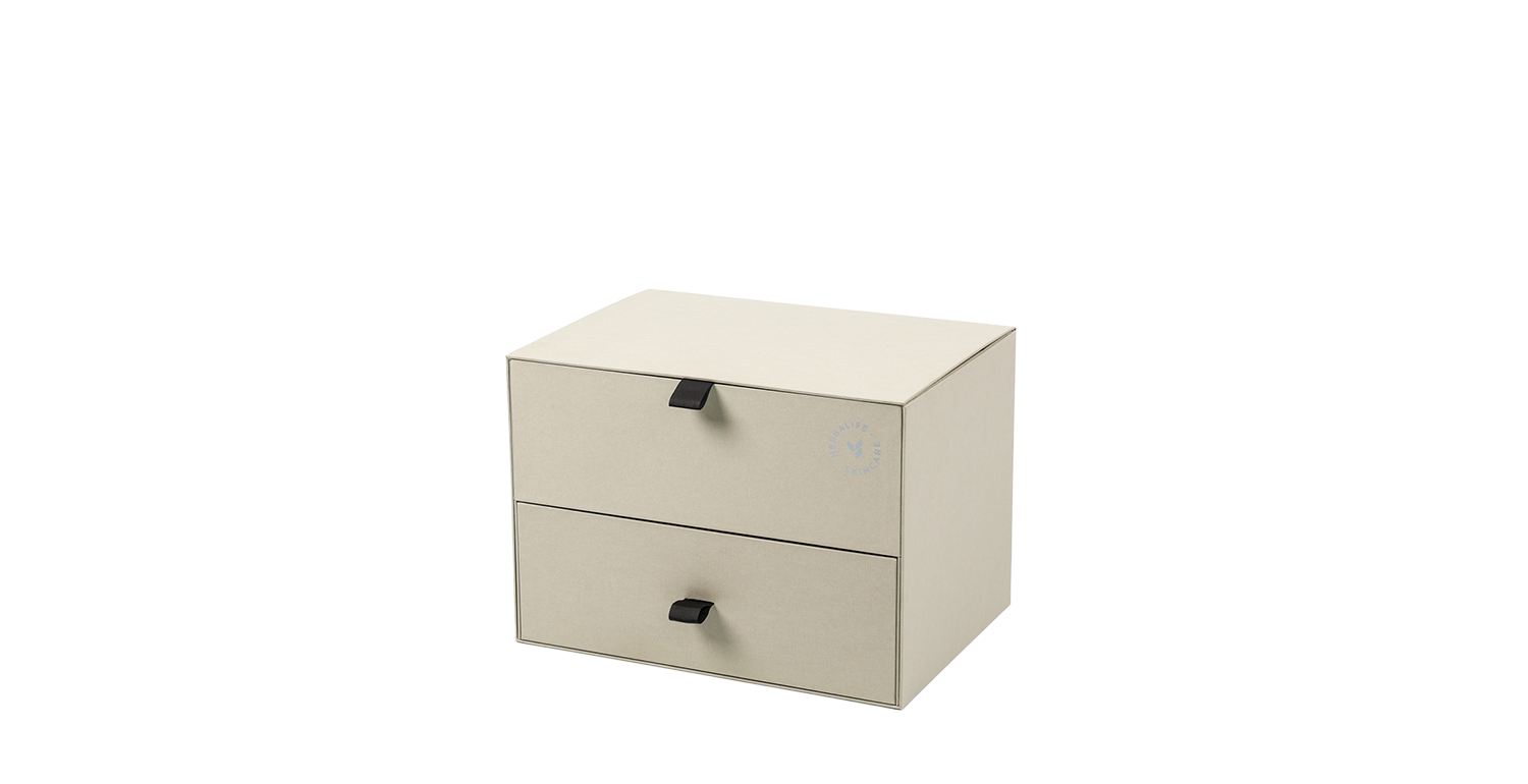 Expositor de productos para el cuidado de la piel