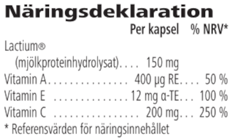 Herbalife24® Restore 30 kapslar Näringsdeklaration