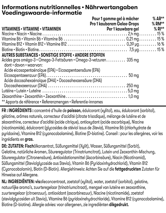 Nährwertangaben