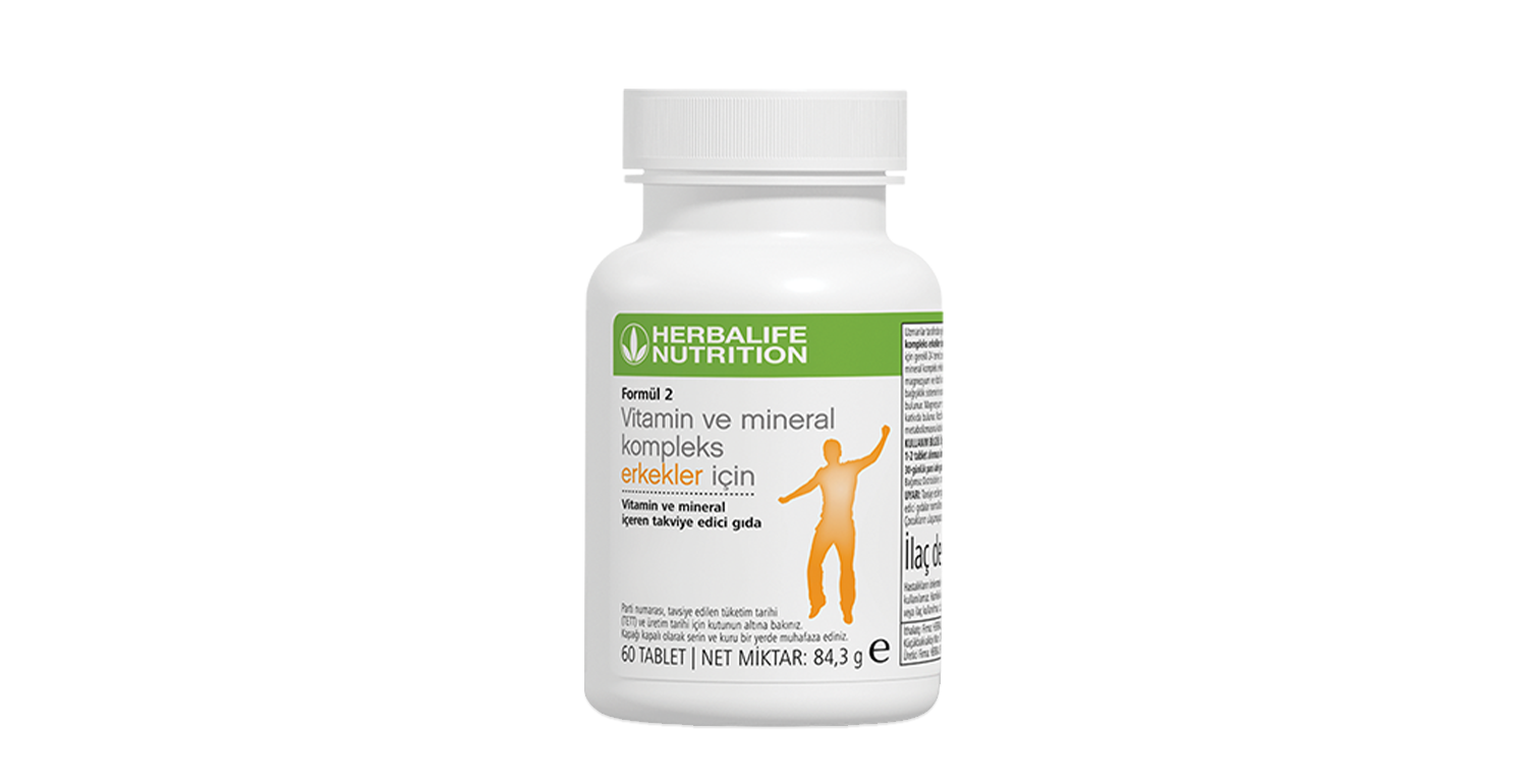 Vitamin ve Mineral Kompleks Erkekler İçin