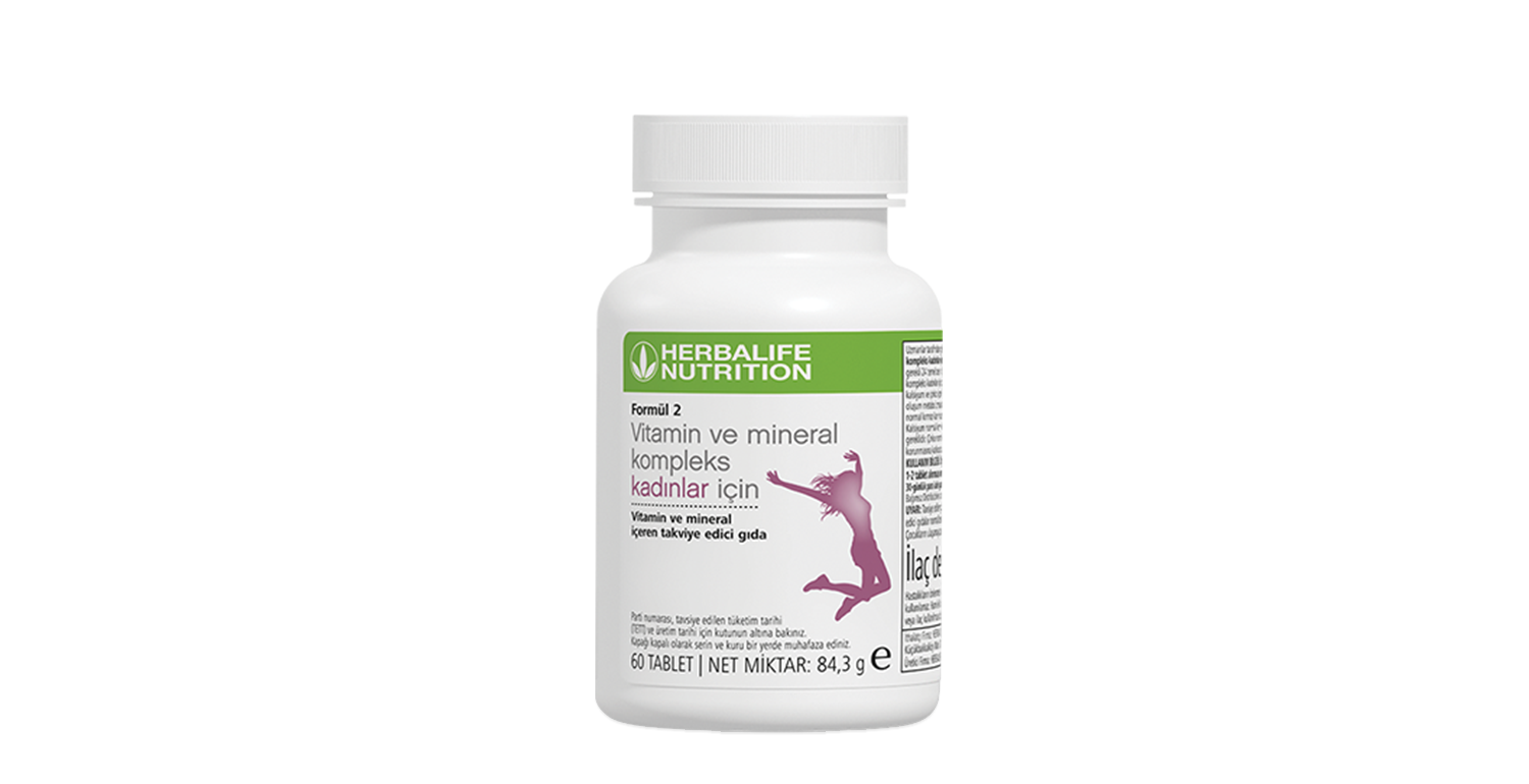 Vitamin ve Mineral Kompleks Kadınlar İçin