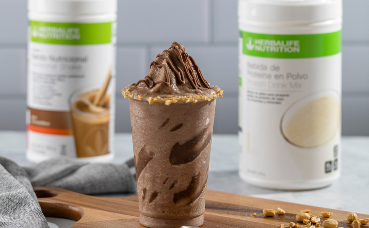Receta Batido de Chocolate y Maní con Proteína | Herbalife Colombia