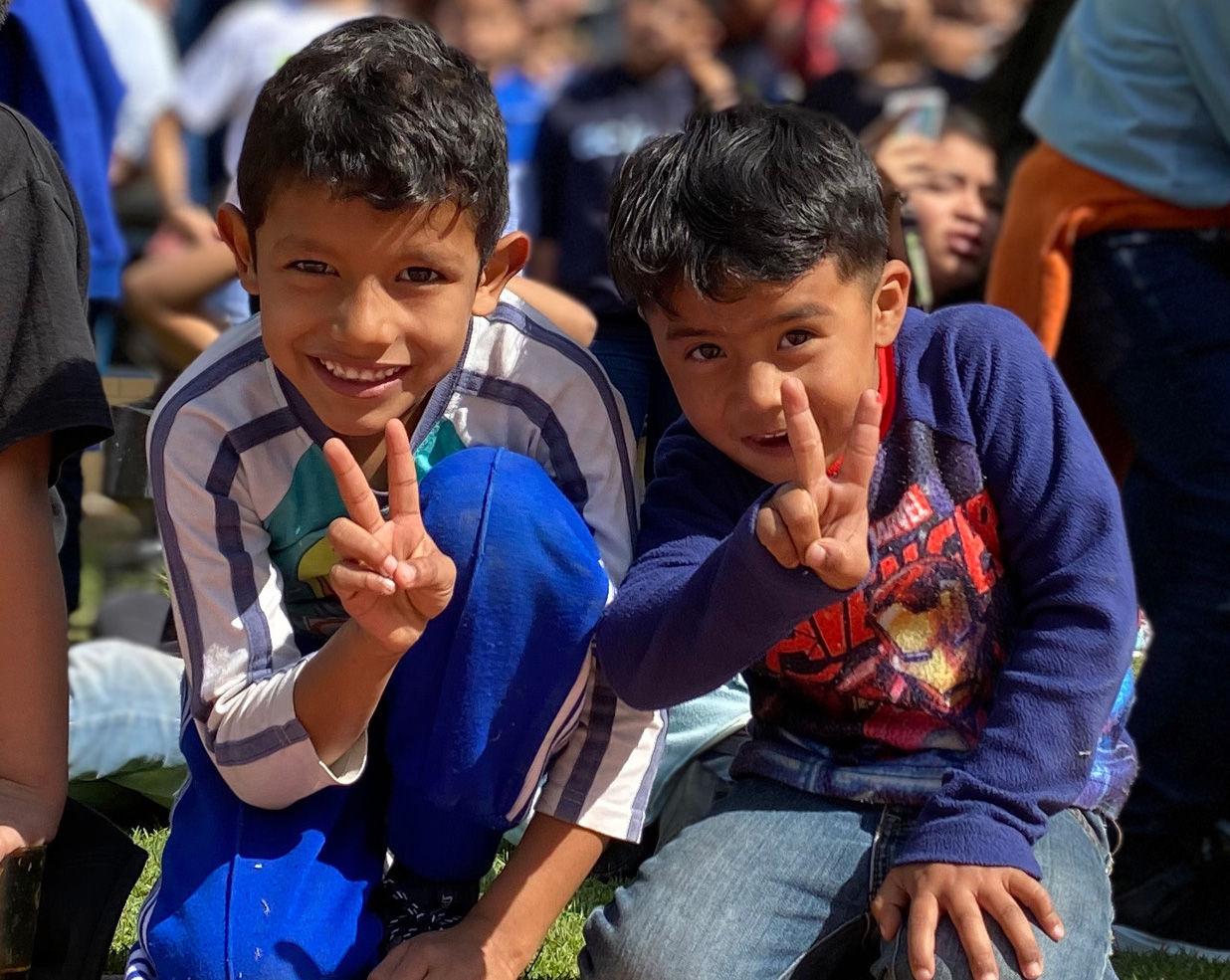 Little boys at Casa Herbalife Mexico