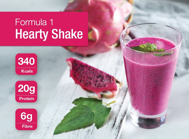 1 Glass of Shake with Dragon fruit