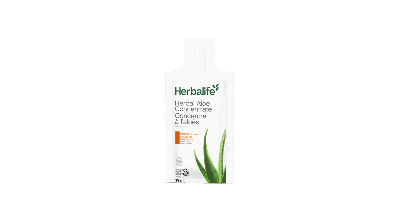 Herbal Aloe Concentrate Mandarin 30 Packets | Herbalife Canada