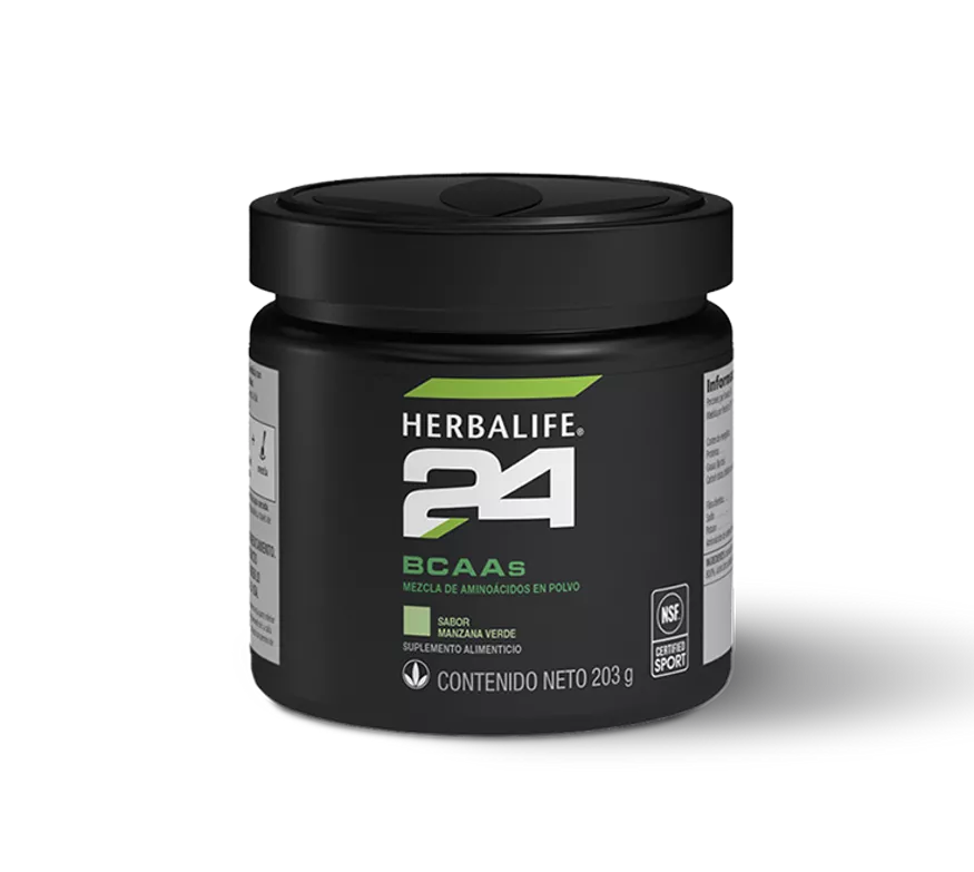 Herbalife® 24 BCAAs Mezcla de Aminoácidos en Polvo sabor manzana verde 203 g