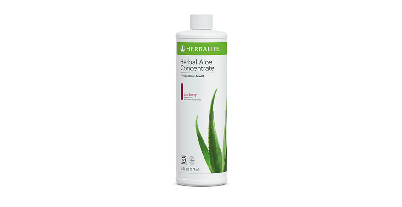 Herbal Aloe vera Drink Concentrate Cranberry Pint | Herbalife U.S.