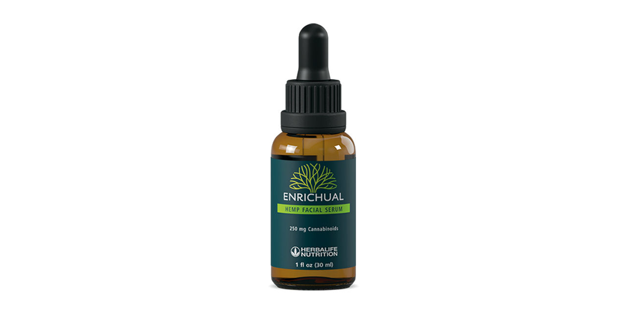 Enrichual® Hemp Facial Serum Hydrating 250mg Cannabinoids | Herbalife U.S.