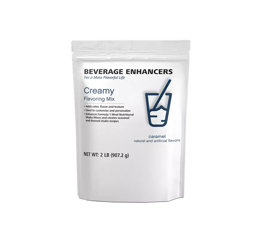 Beverage Enhancers Creamy Flavoring Mix Caramel 2lb Pouch