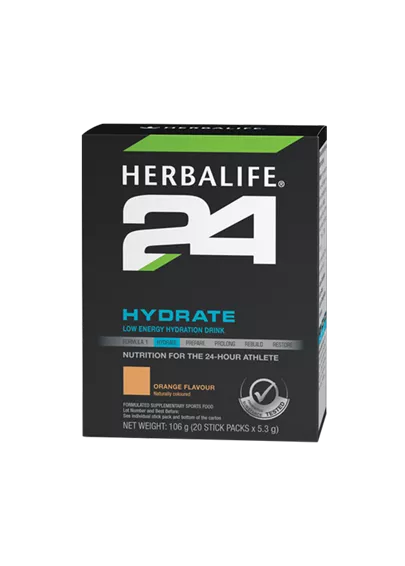 Herbalife24 Hydrate Orange 20 x 5.3g stick packs