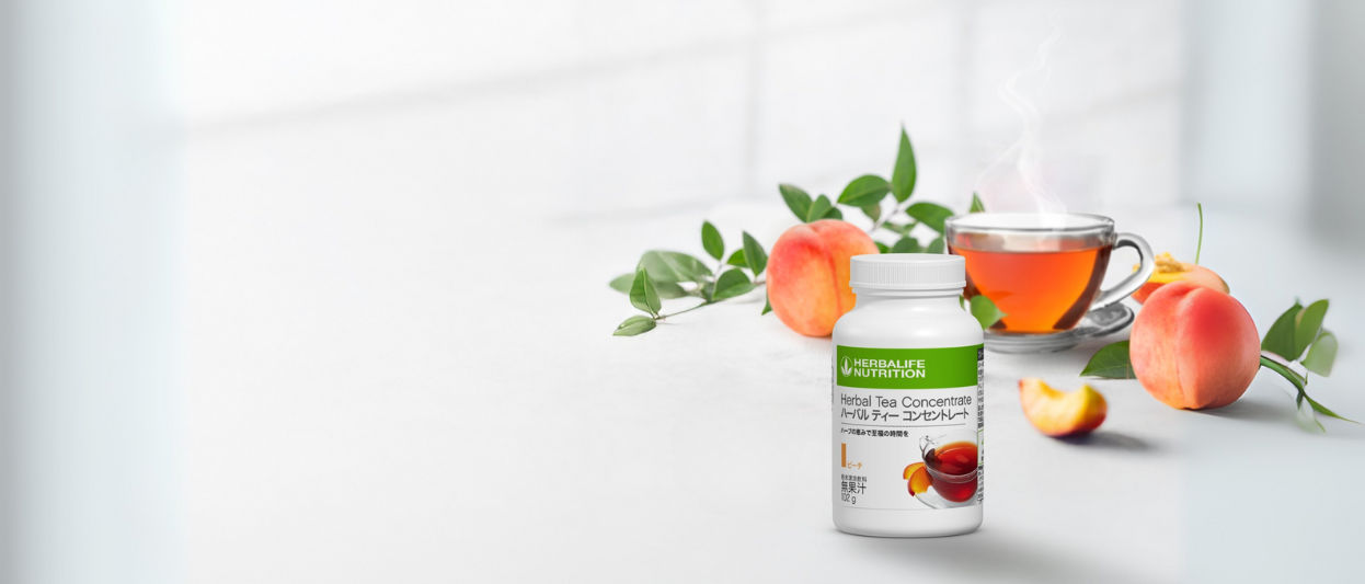 Herbal Tea Concentrate Peach_Bannar - 1