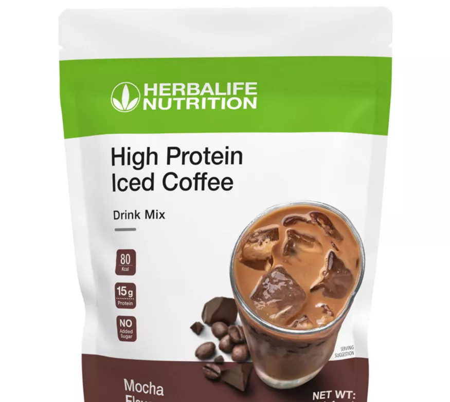 High Protein Iced Coffee Drink Mix