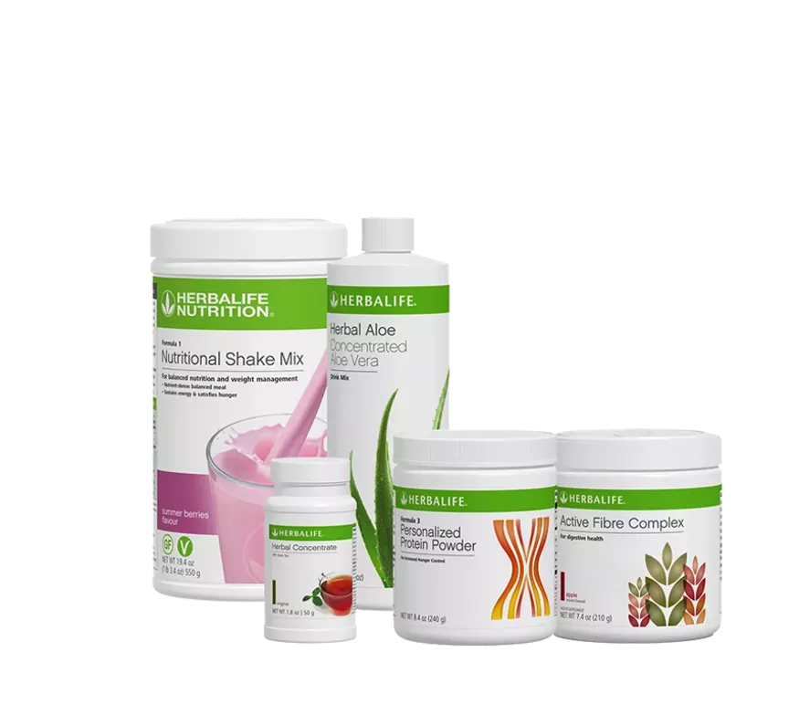 Healthy Breakfast Set Aloe Original Summer Berries 1 Set