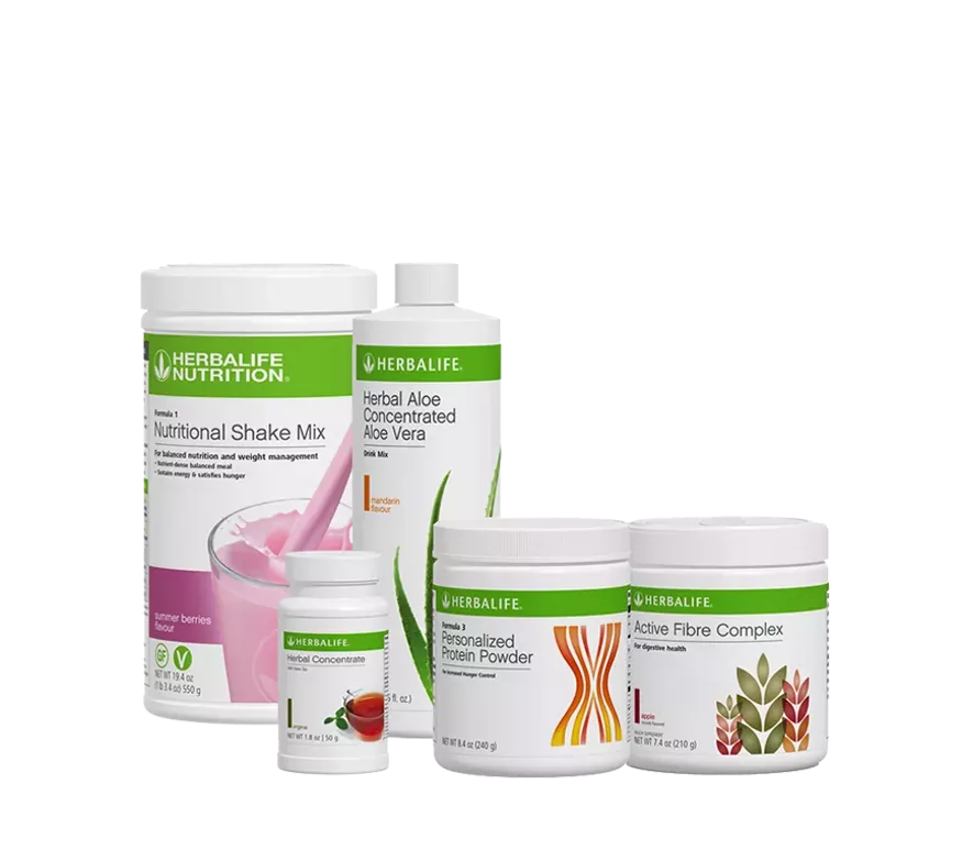 HERBALIFE Healthy Meal マンゴー 2本セット Healthy Breakfast Set Aloe Mandarin Summer Berries 1 Set