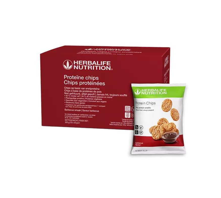 Herbalife Chips protéinées Barbecue 10 Packets