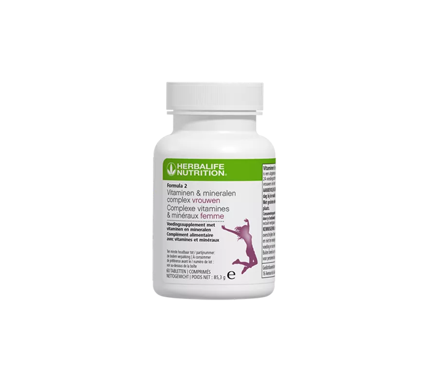 Herbalife Formula 2 Complexe vitamines & minéraux femme 60 tablets