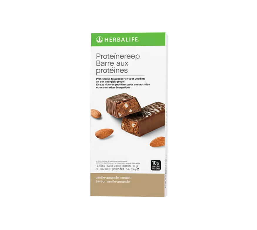 Herbalife Proteïnereep Vanille-Amandel 14 Bars