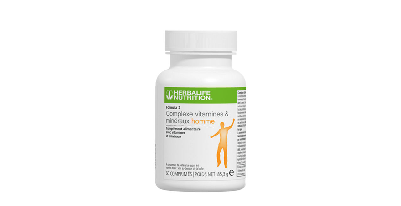 Formula 2 Complexe vitamines & minéraux homme
