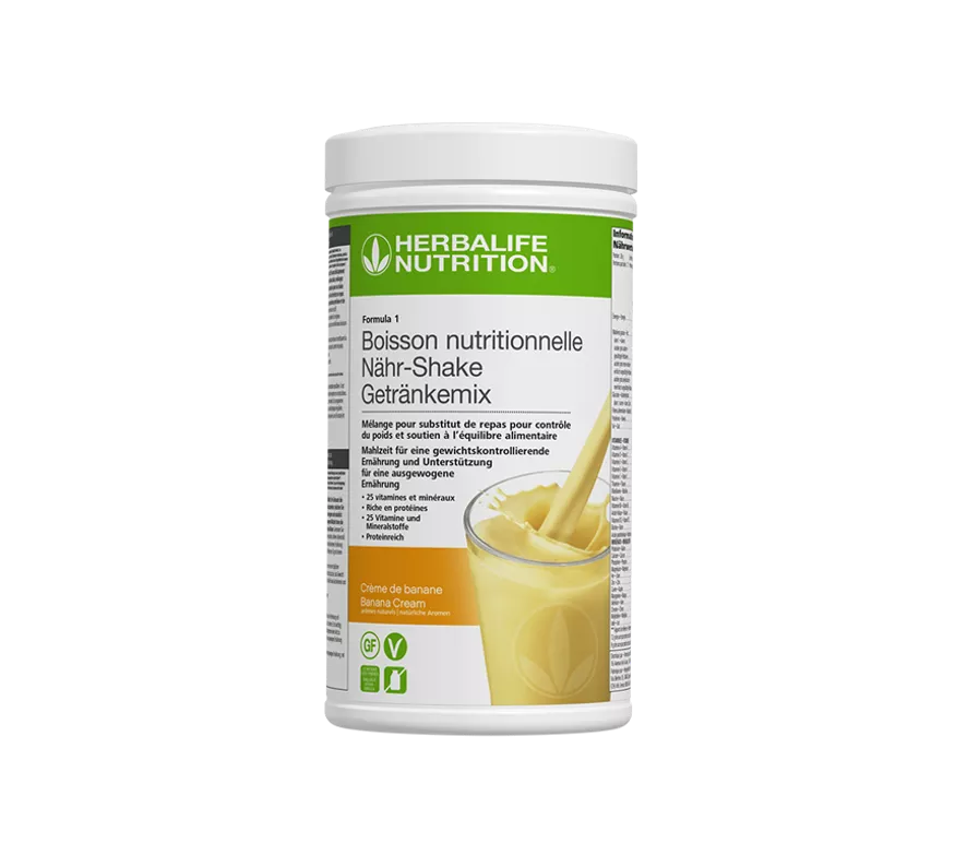 Herbalife Formula 1 Boisson Nutritionnelle Crème de Banane 550g