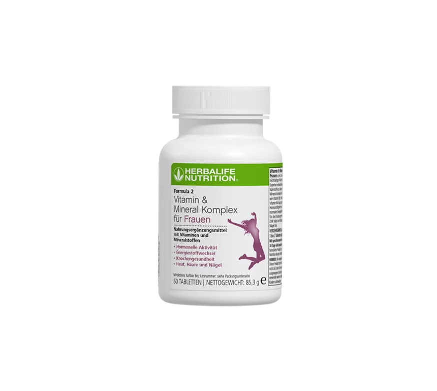 ​​Herbalife ​​​​​​Formula 2 Vitamin & Mineral Komplex für Frauen​ 85,3g