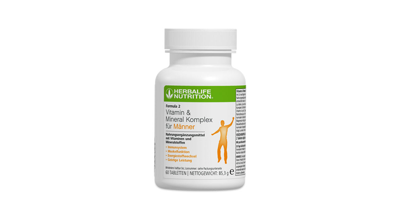 Vitamin & Mineral Komplex für Männer, 60 Tabletten