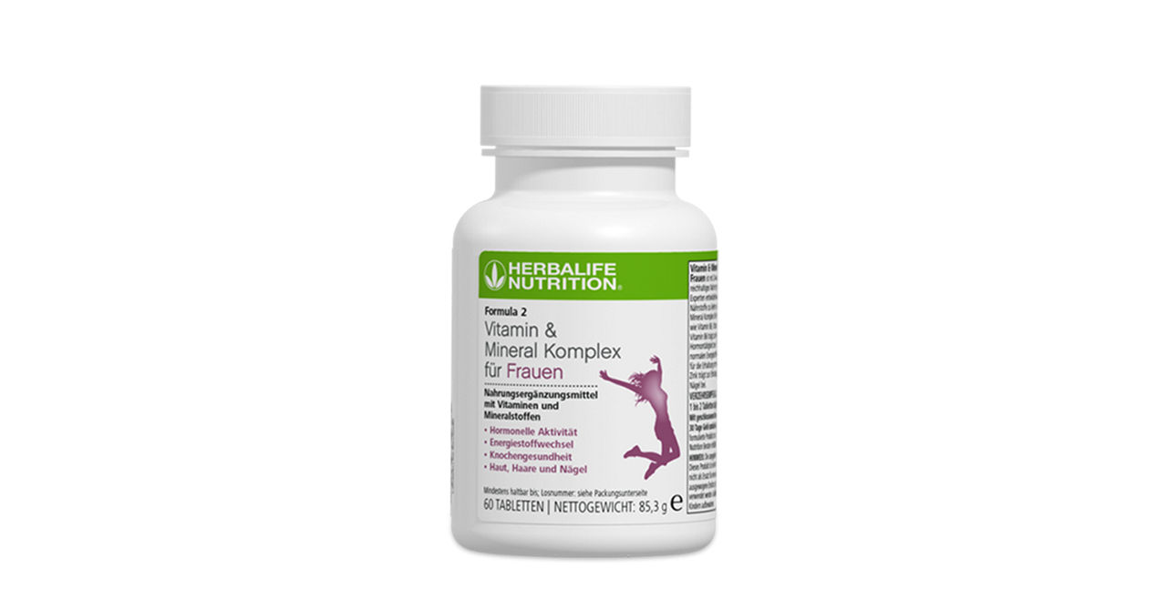 Vitamin & Mineral Komplex für Frauen, 60 Tabletten